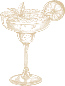 Margarita cocktail illustration